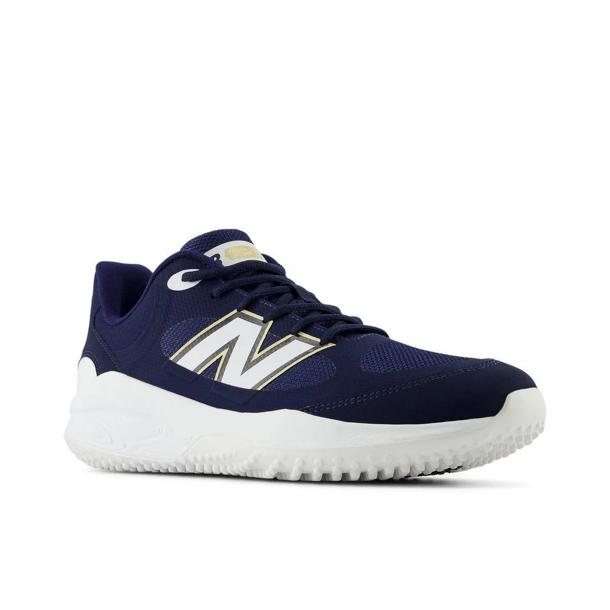 Action Ready Elastic New Balance Men's Fresh Foam 3000 v7 Turf Baseball Shoes - Navy - T3000TN7