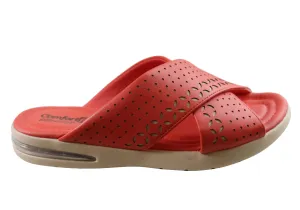 Comfortflex Flora Womens Comfortable Slides Sandals Made In Brazil Sandal Insoles