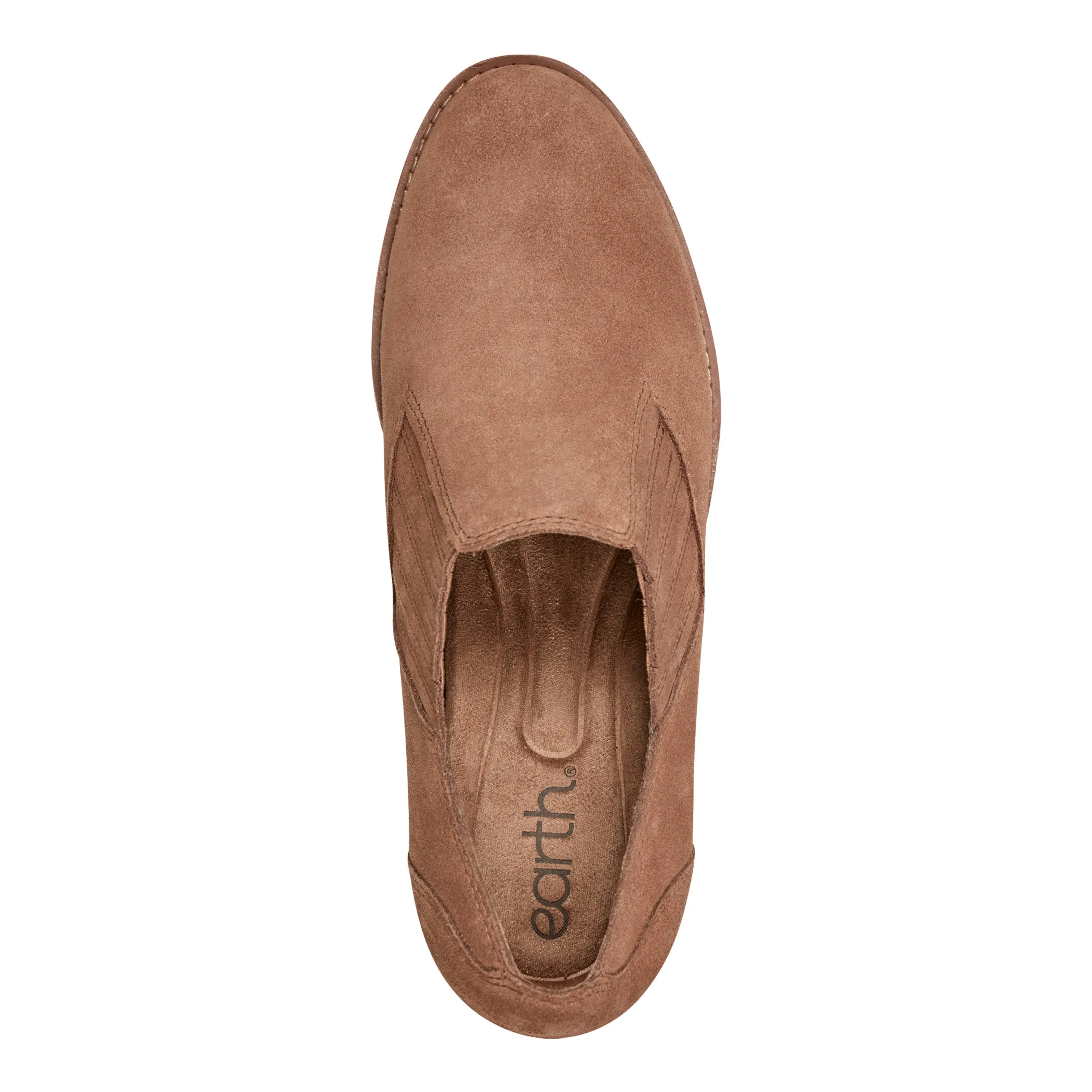 Jalin Block Heel Slip-on Casual Booties Silk Feel Breathable Indoor Fitness