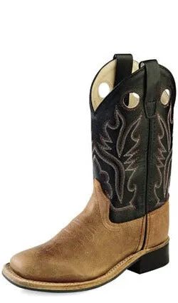Old West Light Brown Children's Boot Comfortable Shank