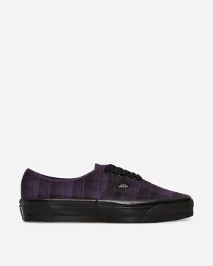 Authentic LX 44 Sneakers Purple Plaid Fresh Drop Foam Base