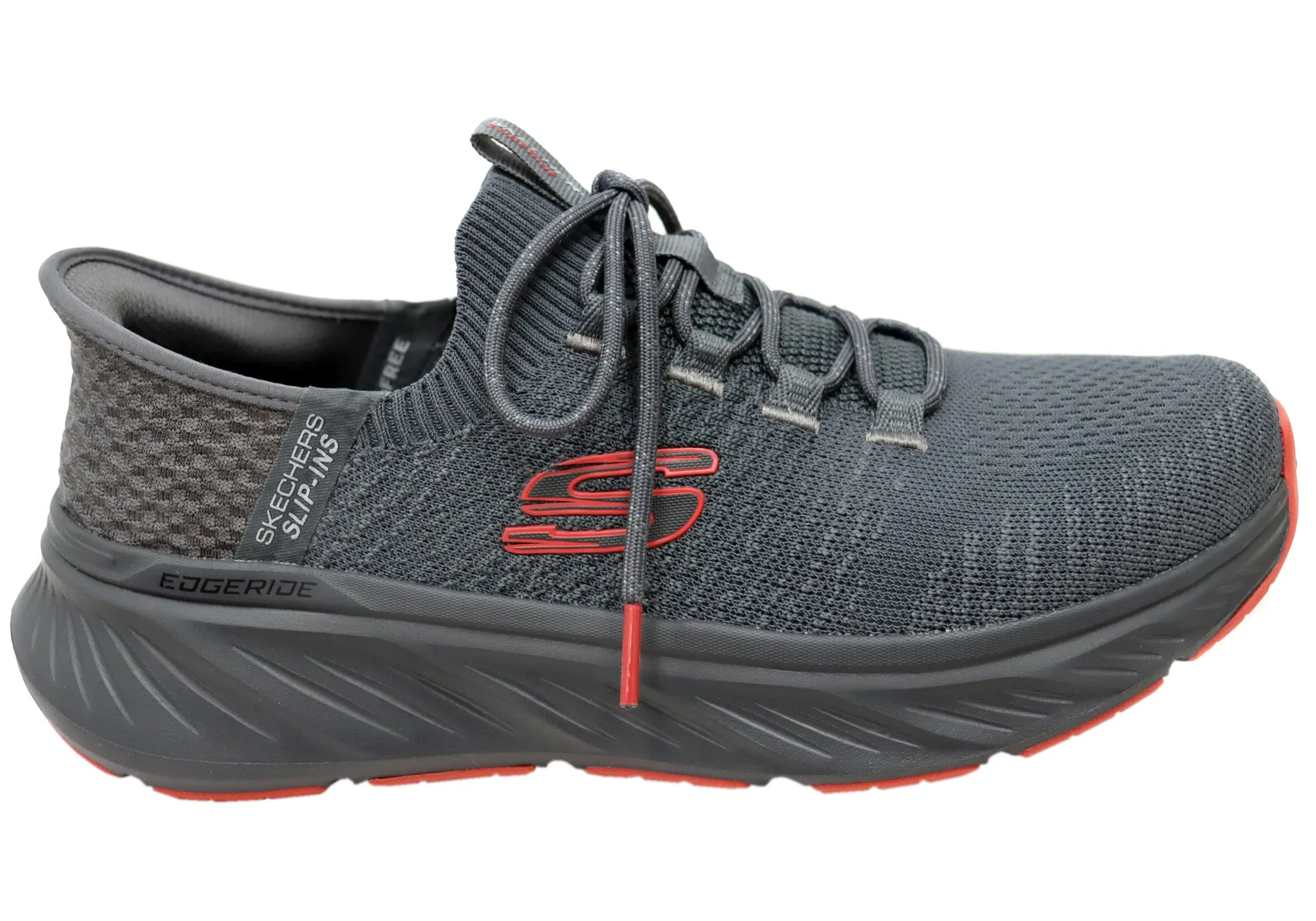 Moisture Management Layer Light Grip Skechers Mens Slip Ins Relaxed Fit Edgeride Raygo Comfortable Shoes