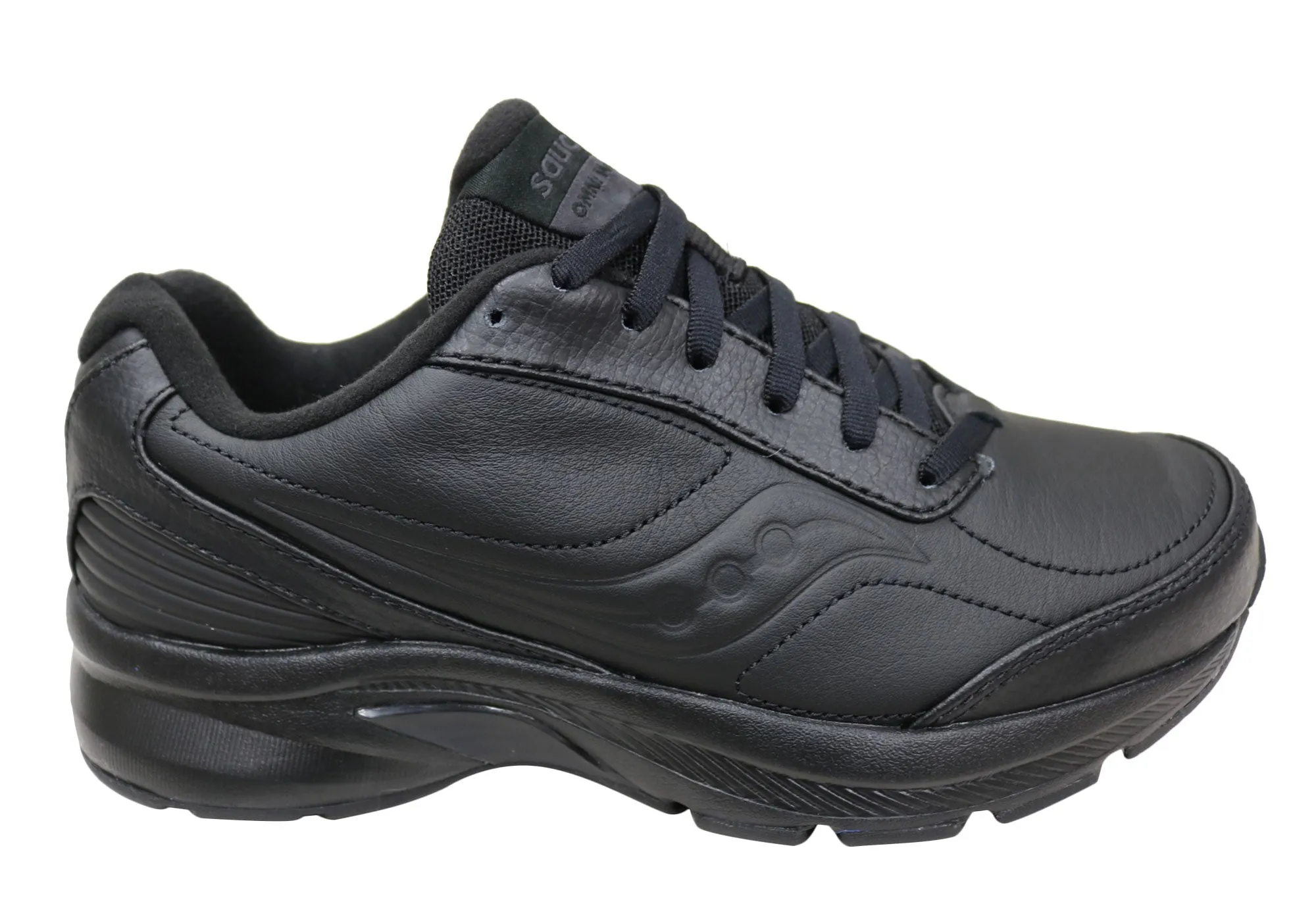 Everyday Ease Shock Absorbing Layer Saucony Womens Omni Walker 3 Wide Fit Walking Shoes