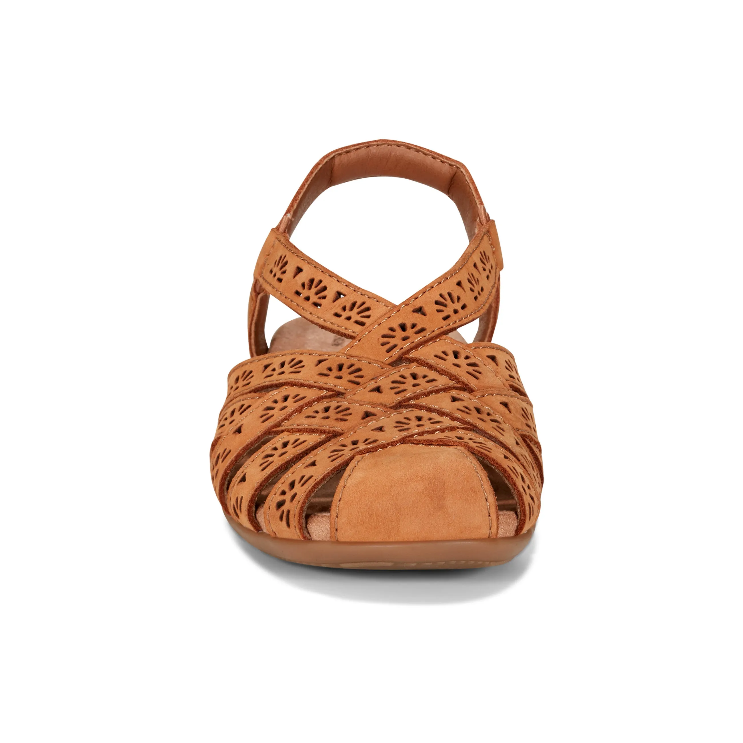 Durable Build Minimalist Fans Briel Round Toe Casual Slingback Flat Sandals