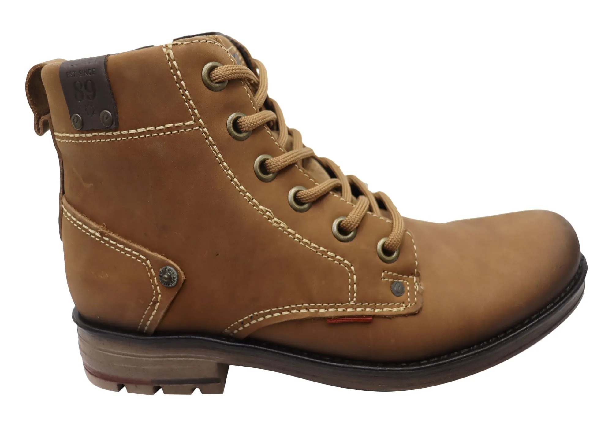 Durable Shell Winter Walker Padded Interior Rough Trail Hiker Pegada Brazen Mens Comfortable Leather Boots Made In Brazil