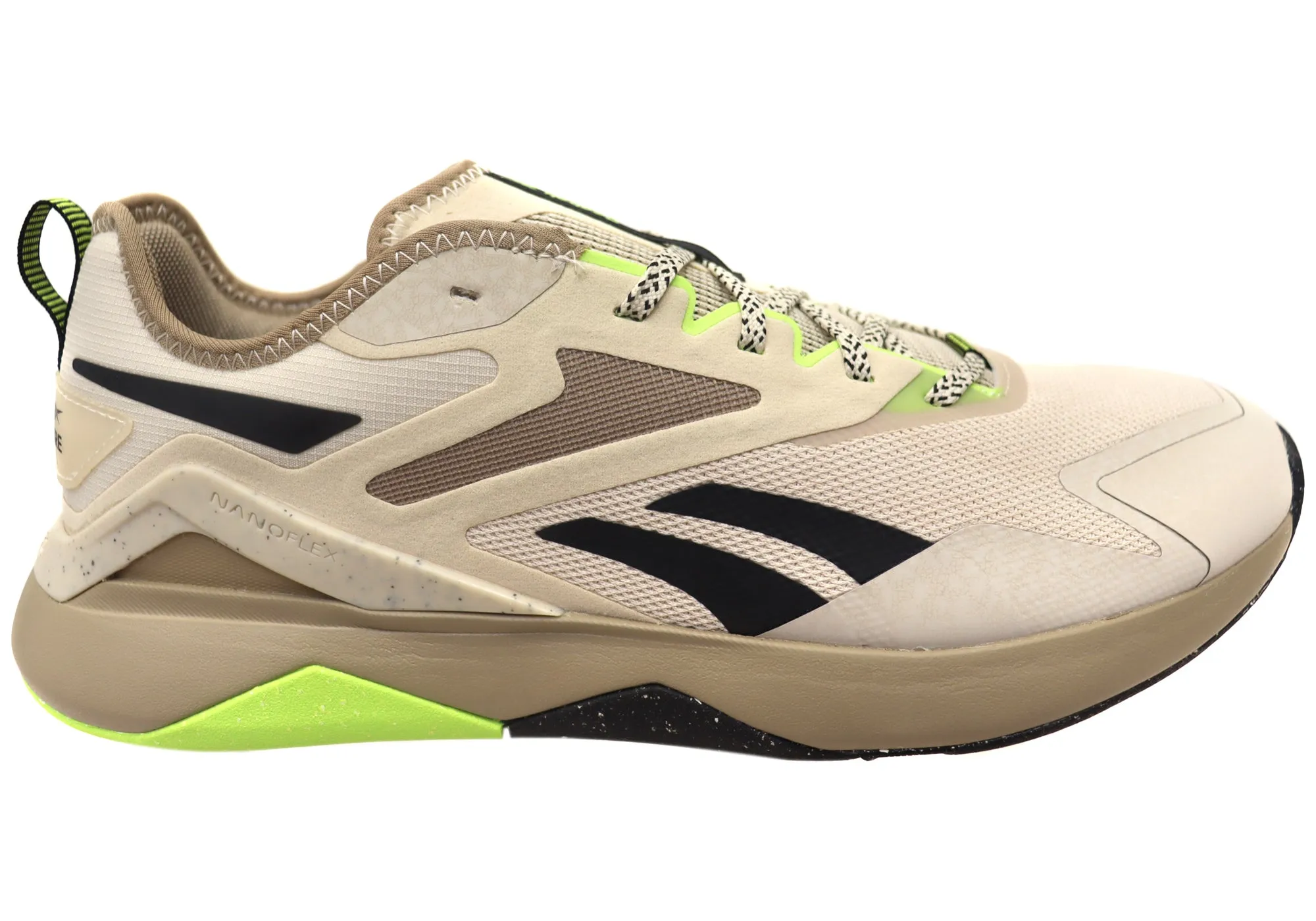 Comfortable Workout Reebok Mens Nanoflex Adventure TR 2 Comfortable Lace Up Sneakers