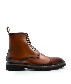 Rolling Motion Geometry Agile Walk Bottines ALESSANDRO Marron Patin