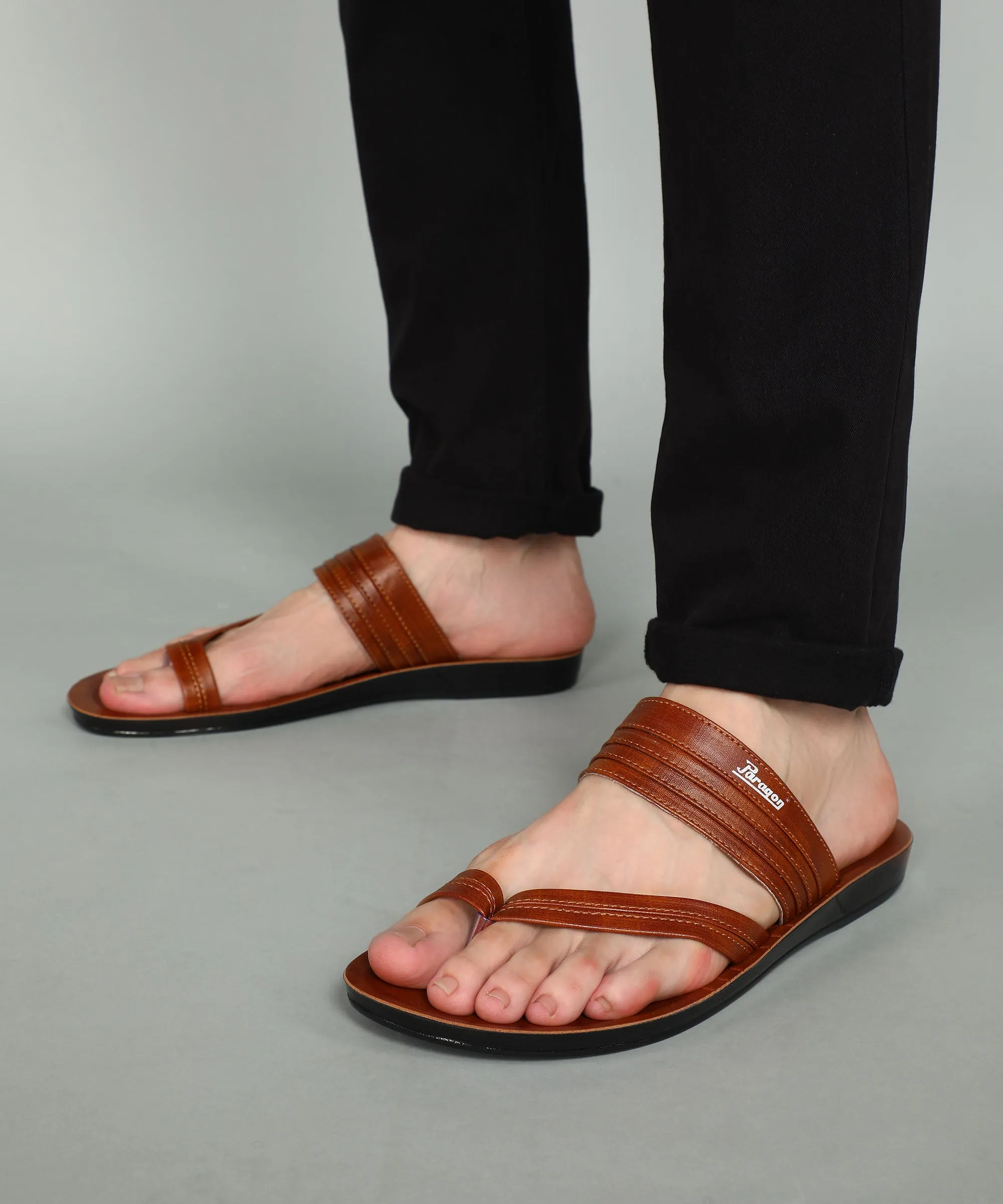 Dressy Wear Paragon Men's Casual Slip-on Sandals for Men with Comfortable Sole