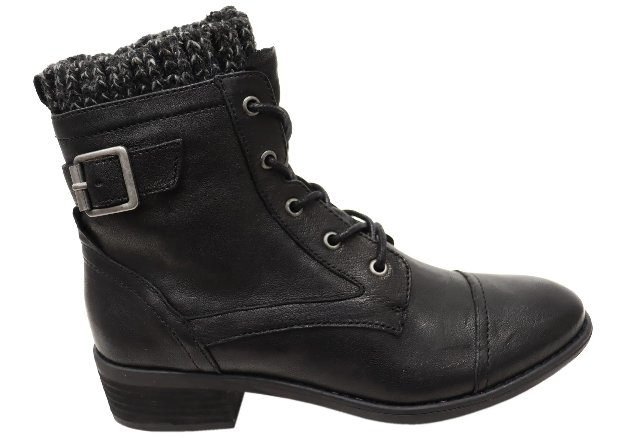 Grippy Outsole Work Commute Rugged Built Functional Minimalist Comfortiva Cordelia Womens Comfortable Leather Ankle Boots