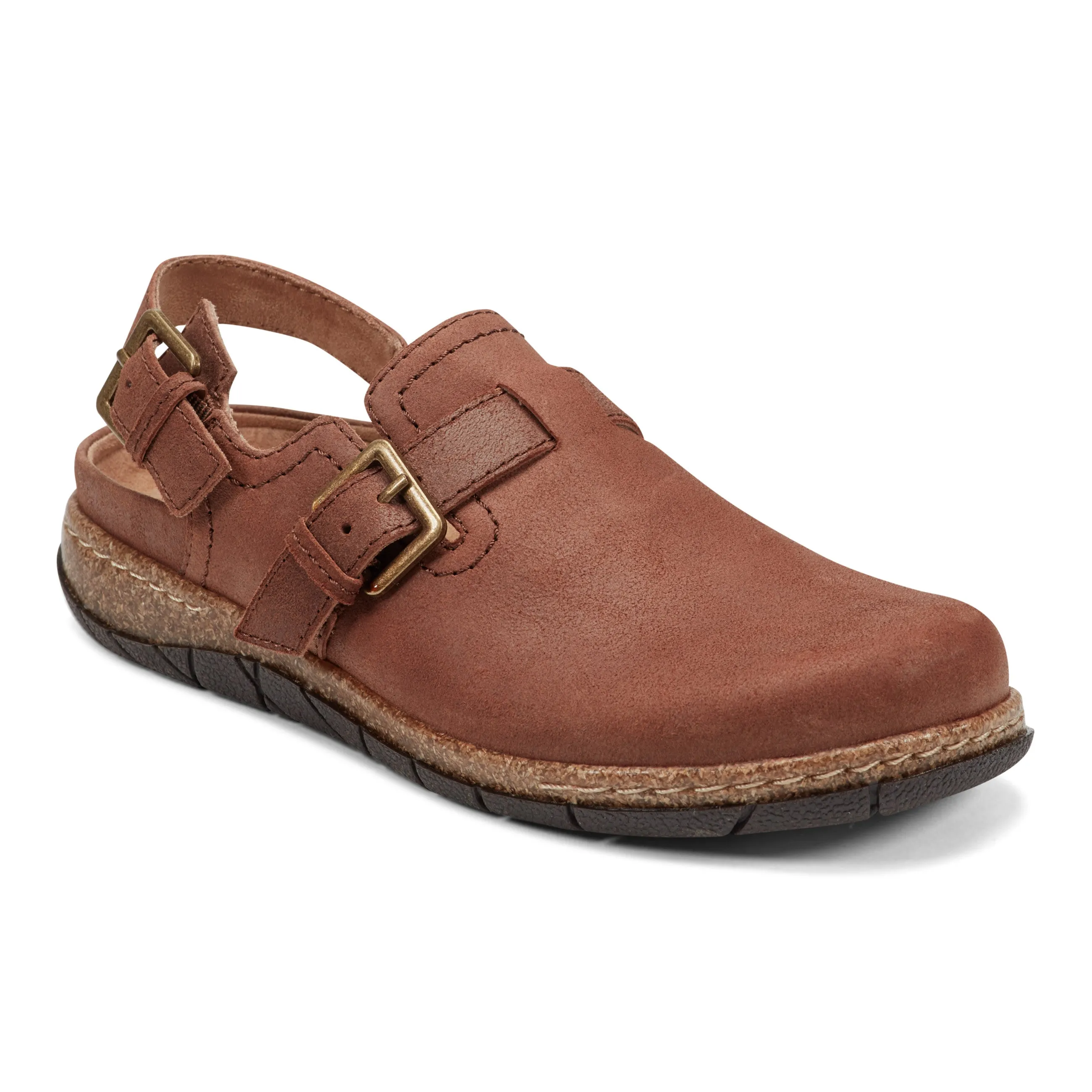 Elmonte Round Toe Slingback Clogs Comfortable Wear Quick Drying Airport Travel