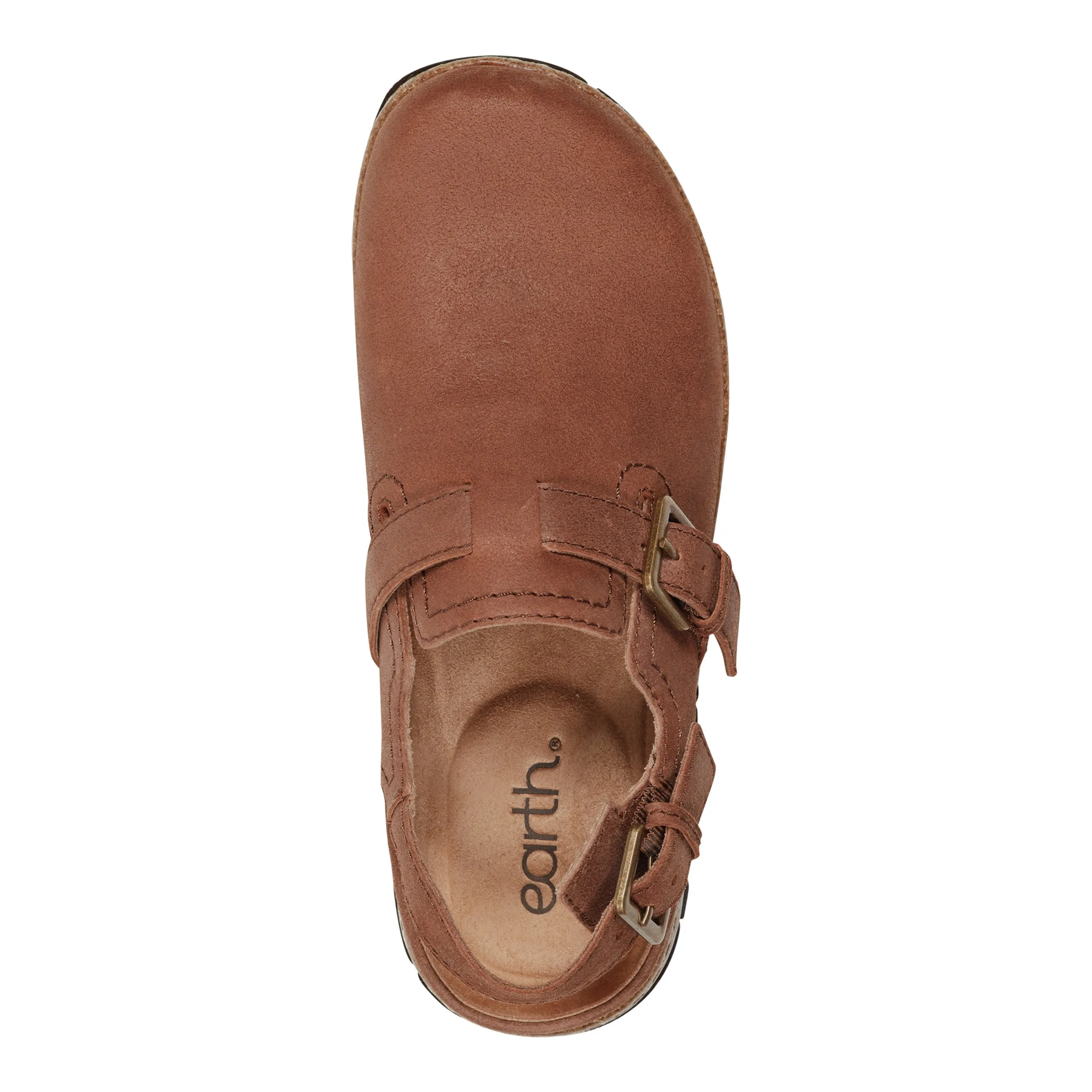 Elmonte Round Toe Slingback Clogs Mid Top Comfort Enhancement