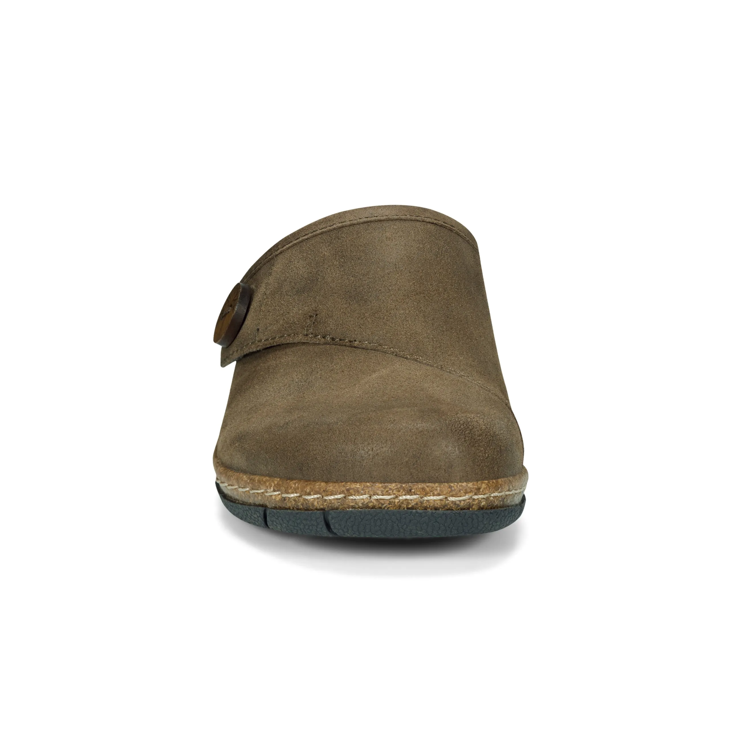 Arch Care Ezra Round Toe Casual Slip-on Flat Clogs