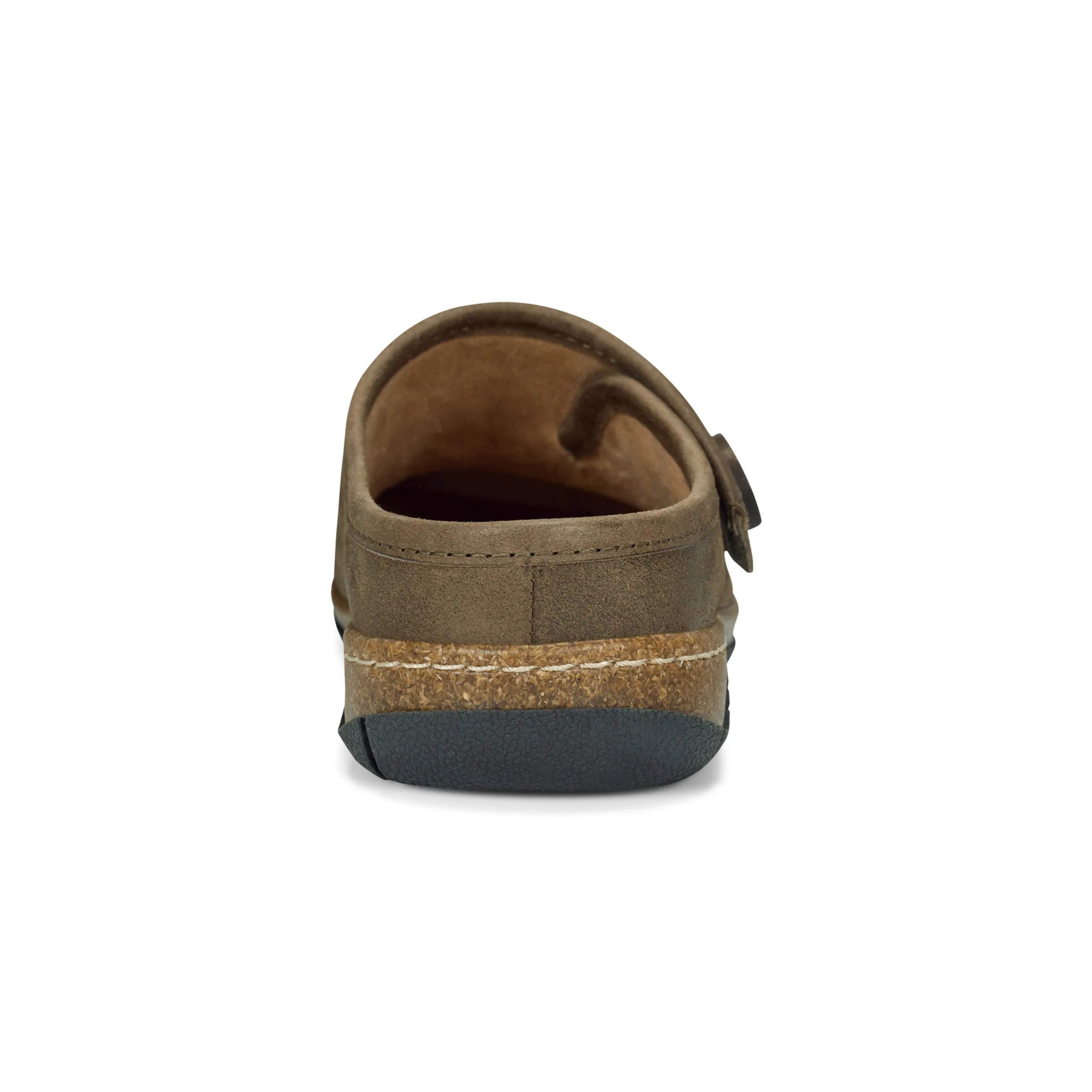 Adjustable Style Goal Ezra Round Toe Casual Slip-on Flat Clogs