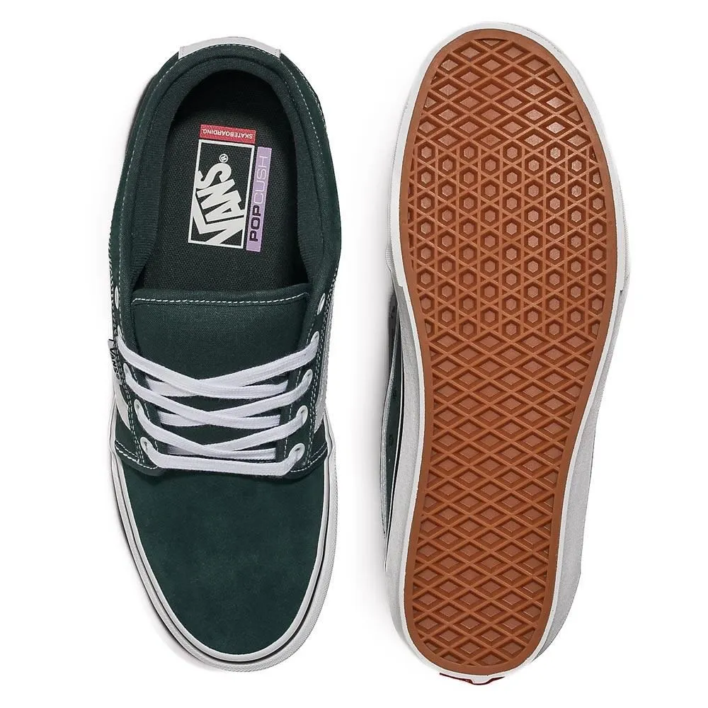 Vans Chukka Low Sidestripe - Green Gables/True White French Soft Indoor