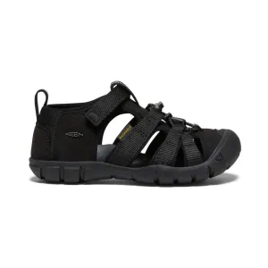 Stay Breezy Outdoor Flats Little Kids' Seacamp II CNX  |  Black/Grey