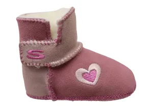 Skechers Infant Baby Blizzards Tickles Boots Adaptable Fit