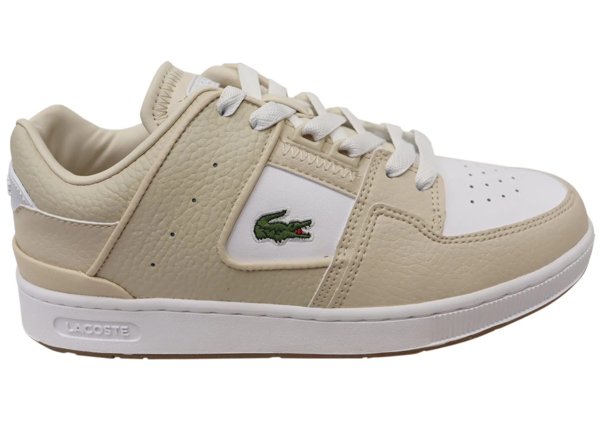Lacoste Women Leather Lace Up Court Cage 2 123 Sneakers Stream Step Timeless Fit