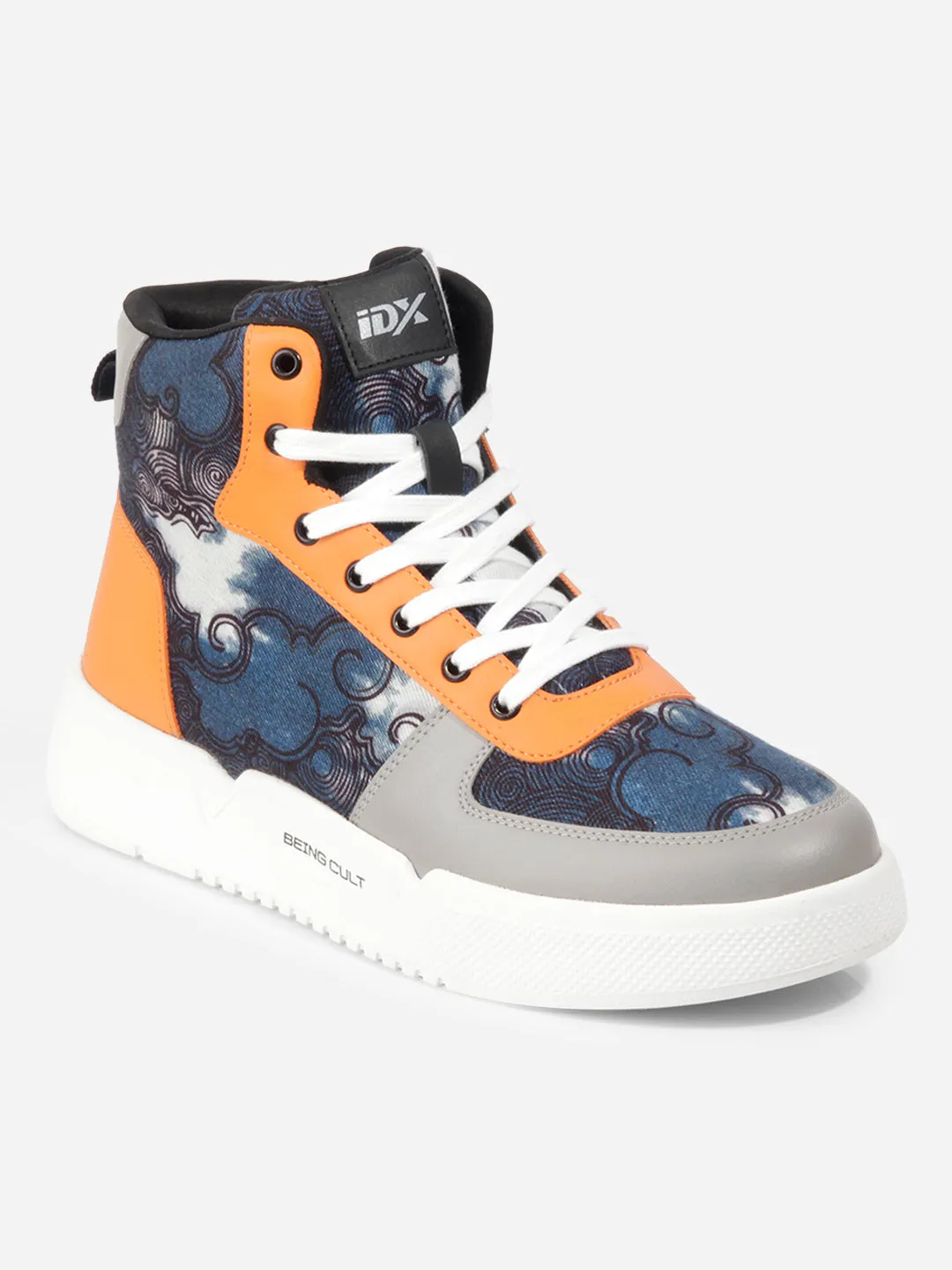 Thermoregulating Men's Blue Graphic Print  Sneakers IX6018
