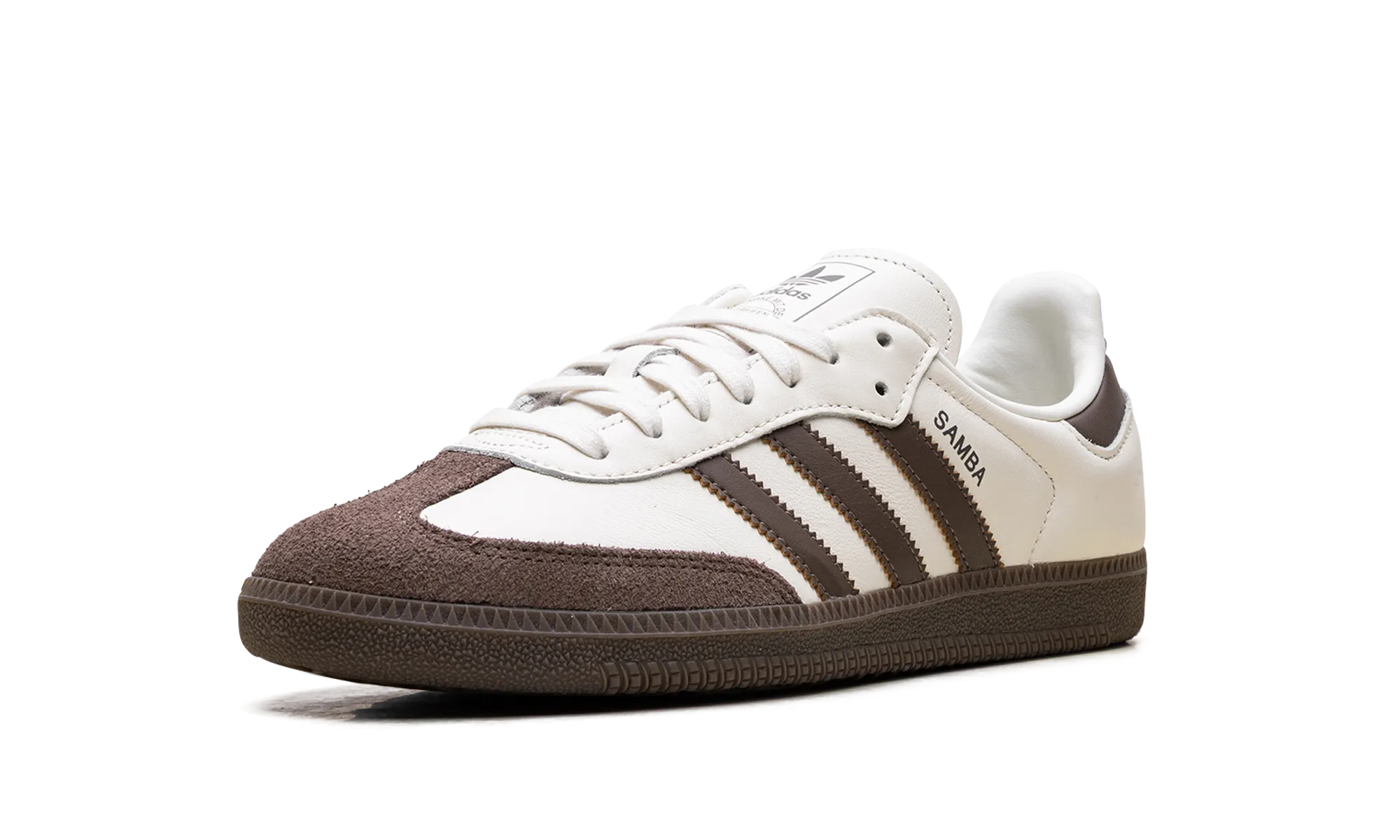 Samba OG "Off White Earth Strata" Toe box