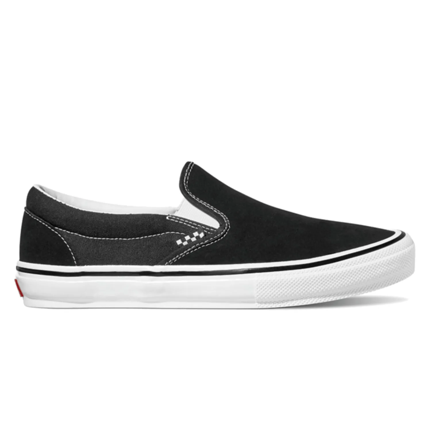 Ventilated Mesh Cold Weather Ventilated Design Vans Skate Slip-on Black/White