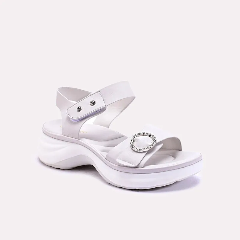 Brielle Gray Chunky Casual Sandals 0421326 Festival Vibe Synthetic Upper