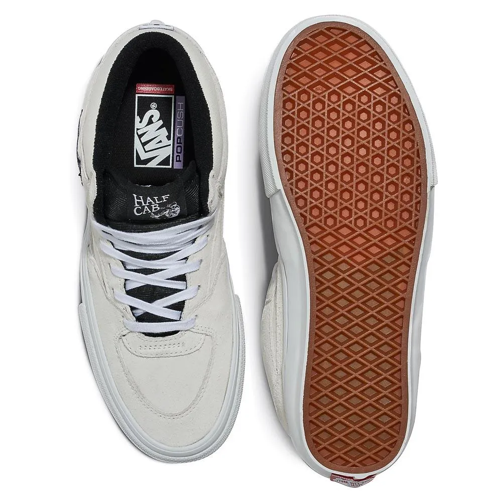 High Top Vans Skate Half Cab - White/Black