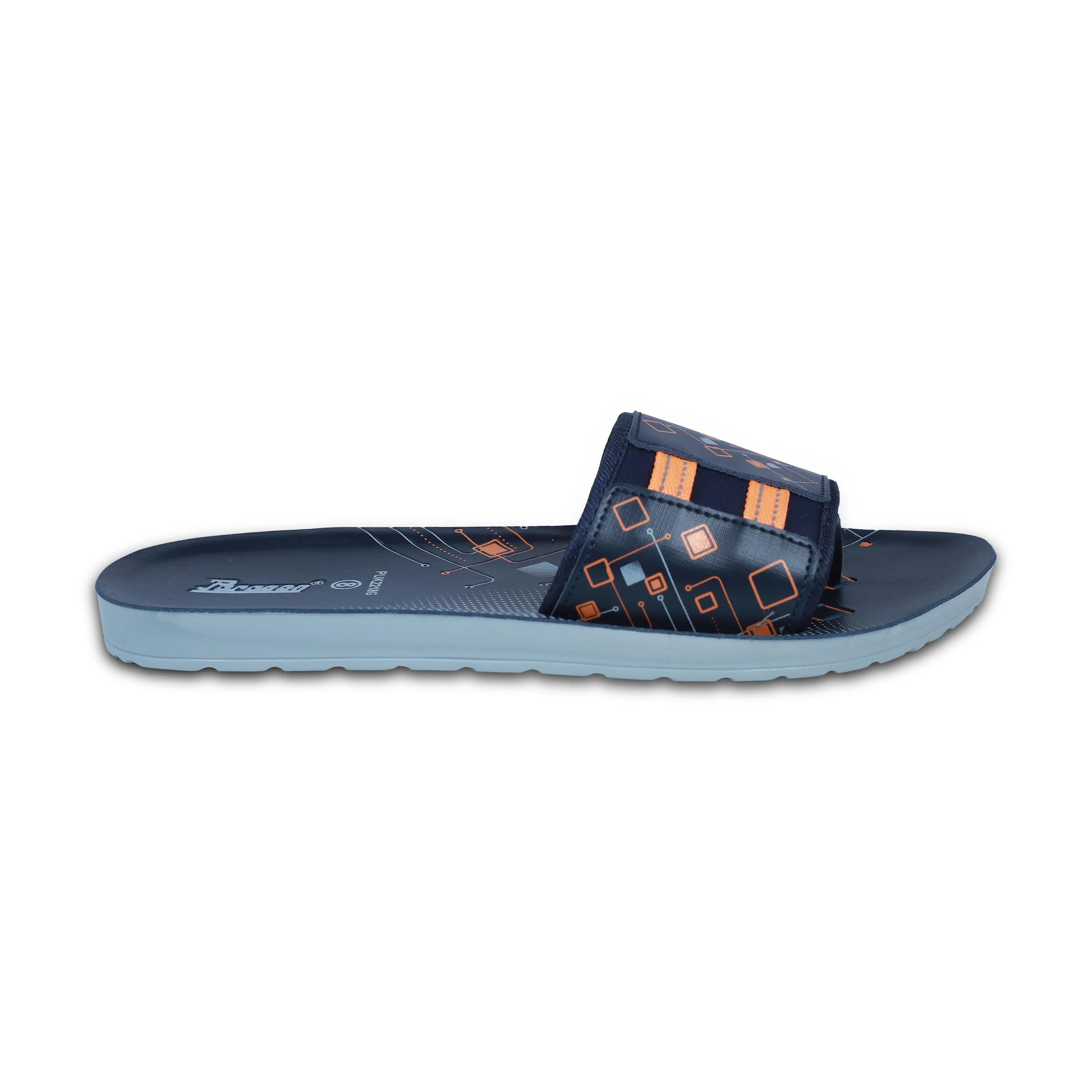 Effortless Style Paragon  PUK2218G Men Casual Sliders | Stylish Trendy Lightweight Slides | Casual & Comfortable Slippers | For Everyday Use