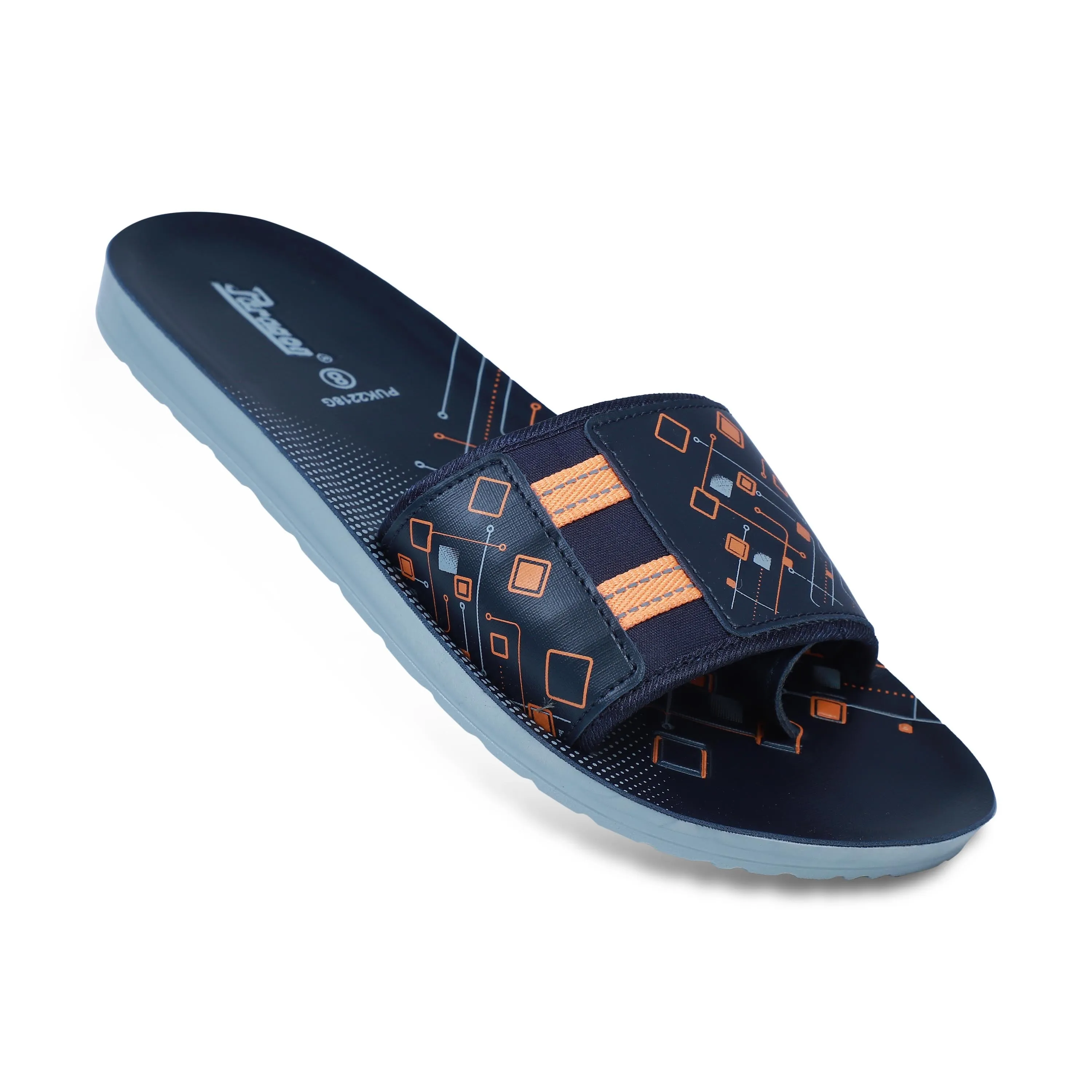 Urban Gear Paragon  PUK2218G Men Casual Sliders | Stylish Trendy Lightweight Slides | Casual & Comfortable Slippers | For Everyday Use