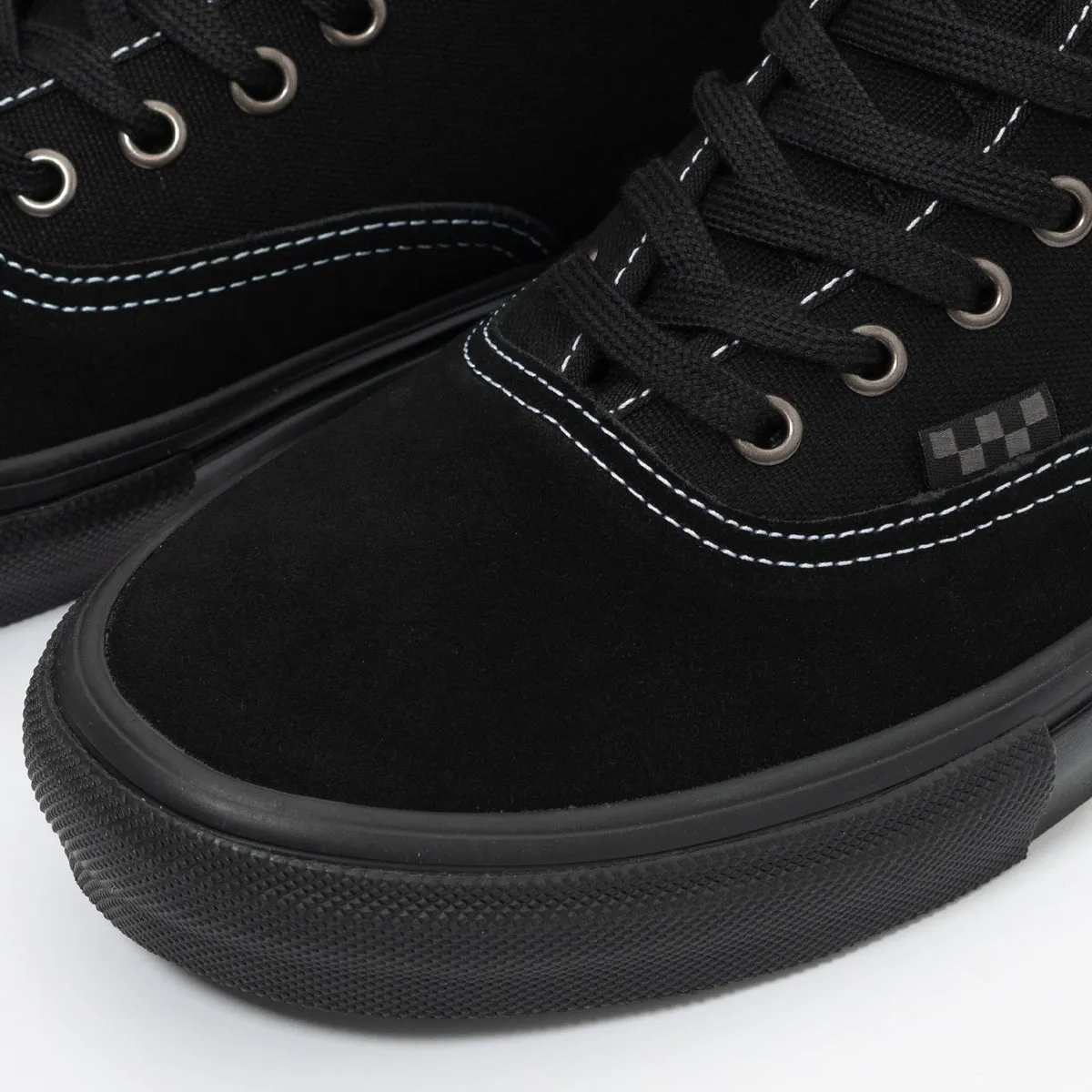 Power Flow Vans Skate Authentic Mid Blackout