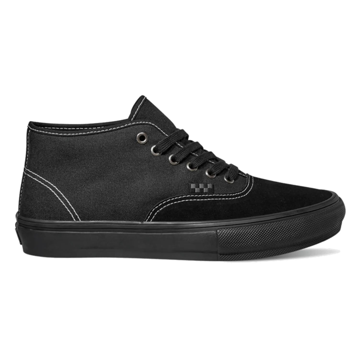 Buckle Fit Vans Skate Authentic Mid Blackout