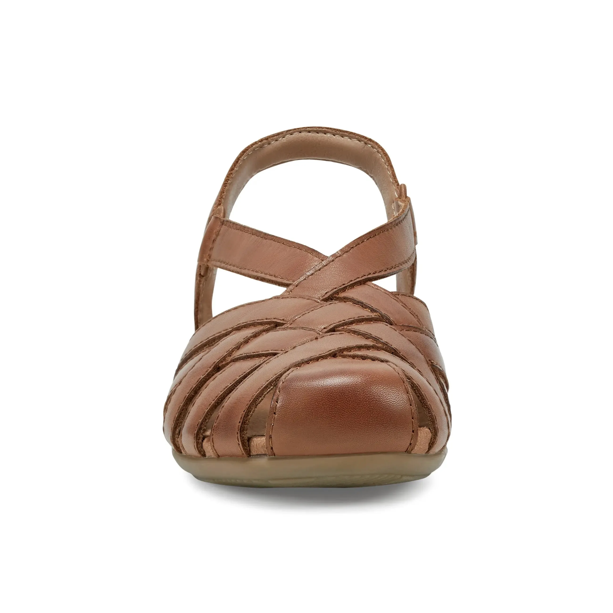 Slip Resistant Modern Commuters Stage Pop Berri Woven Casual Round Toe Slip-on Sandals