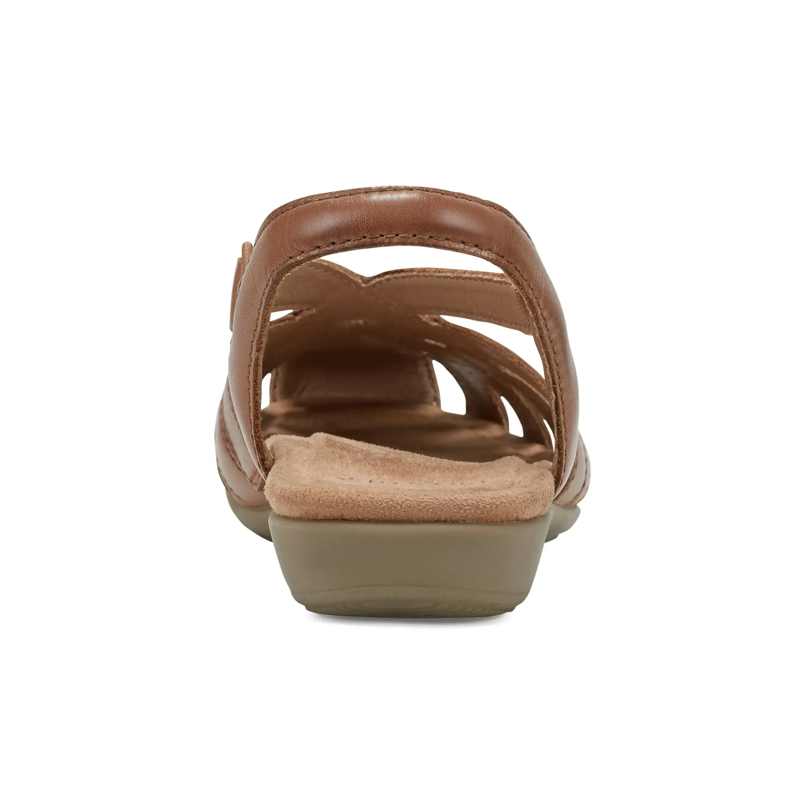 Ocean Edge Nordic Tone Berri Woven Casual Round Toe Slip-on Sandals