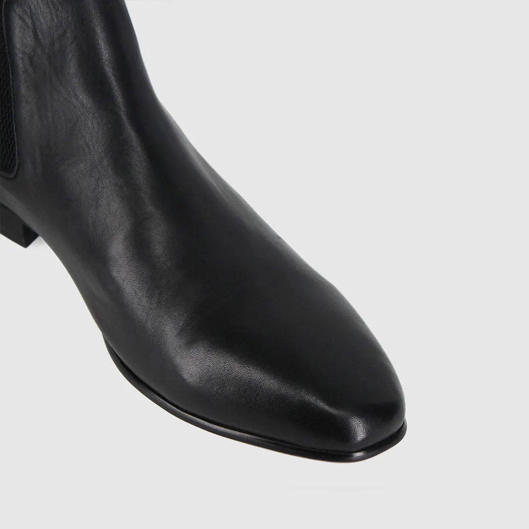 Nordic Line Versatile Footwear Ajax Chelsea Boots Black