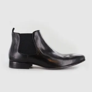 Ajax Chelsea Boots Black Dark Hue