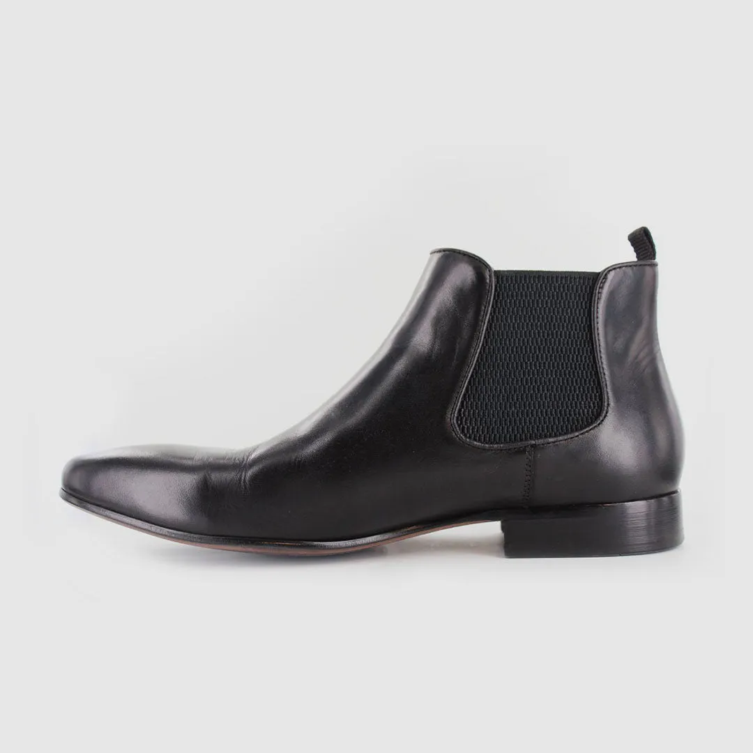 Ajax Chelsea Boots Black Feather Light Weather Resistant User
