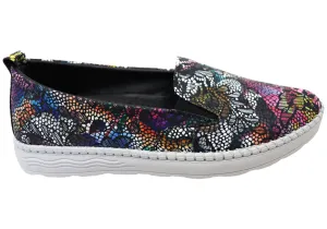 Foot Care Built Light Orizonte Blossom Womens Comfortable Leather European Shoes