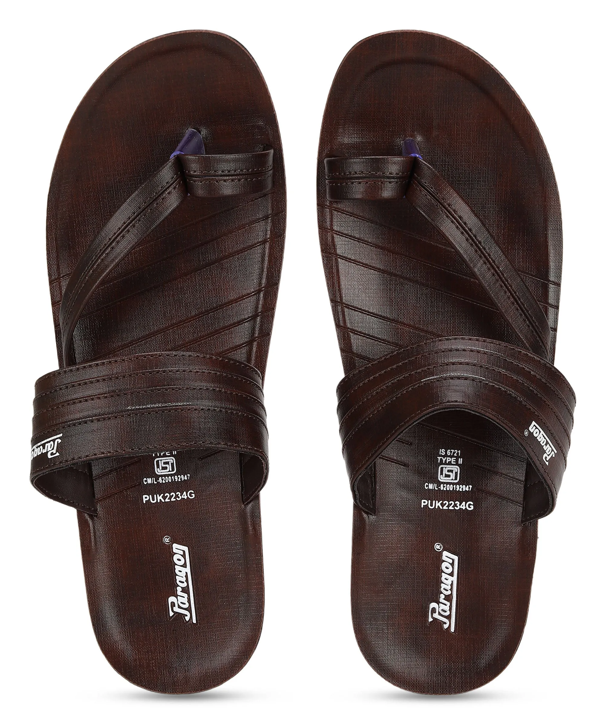 Paragon Men's Casual Slip-on Sandals for Men with Comfortable Sole Long Wear