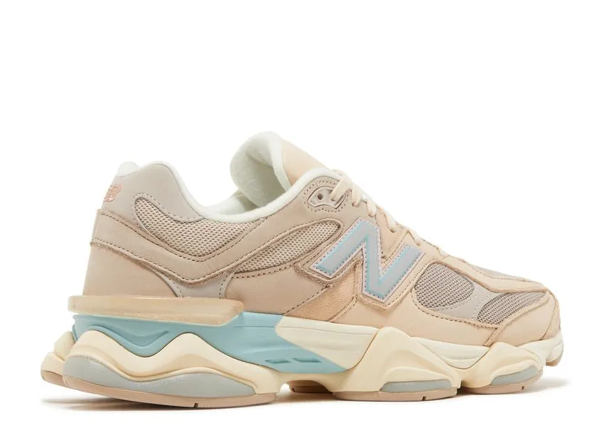 Breathable Beach Walk New Balance 9060 Ivory Cream Pink Sand