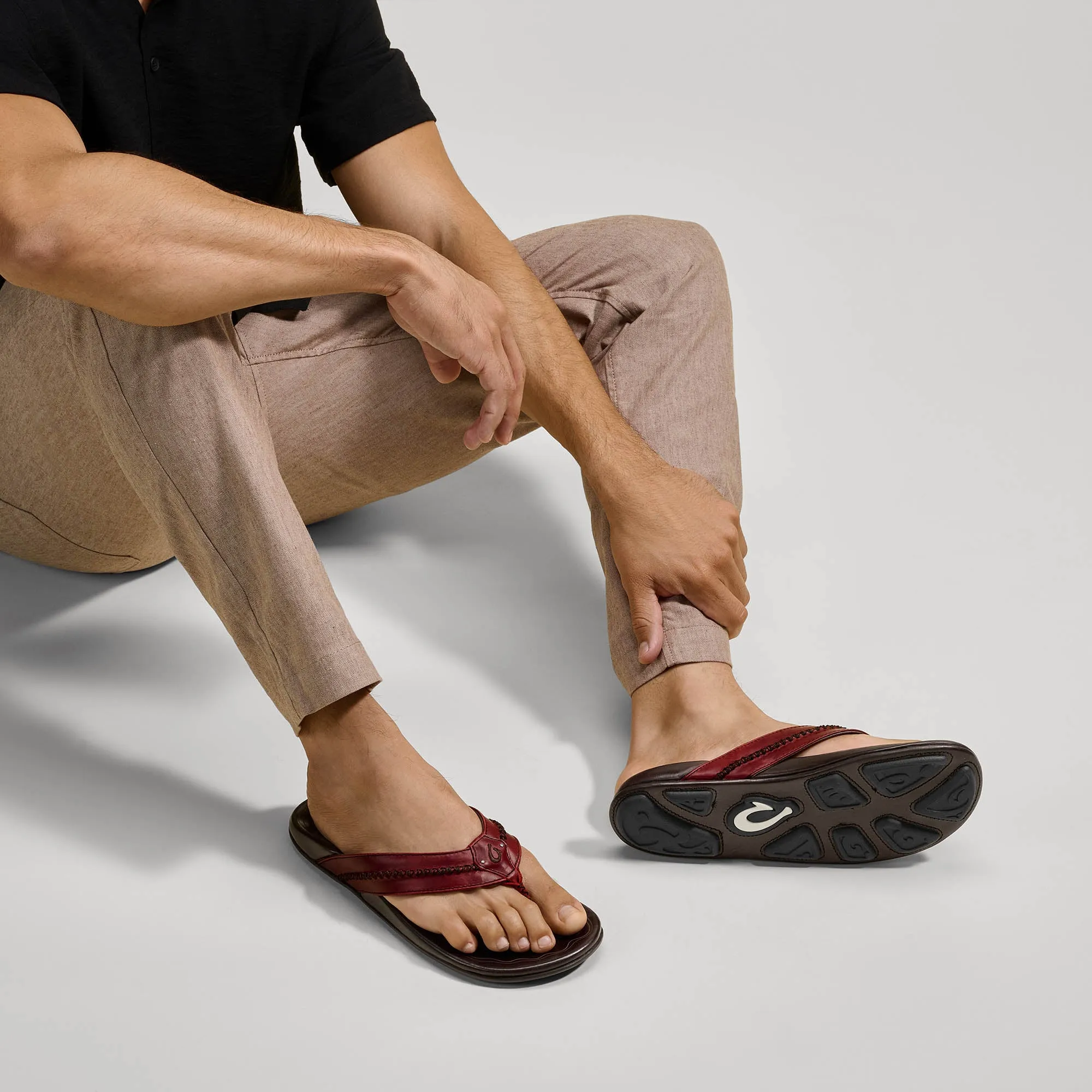 Mea Ola - Terra / Dark Wood Footwear for Vacation Synthetic