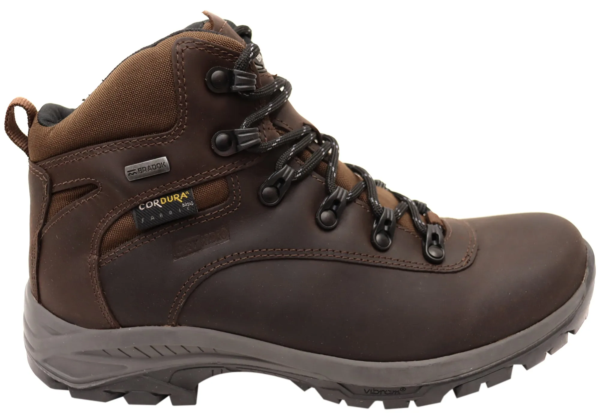 Grippy Outsole Functional Minimalist Bradok Aconcagua Mens Comfort Leather Hiking Boots Made In Brazil