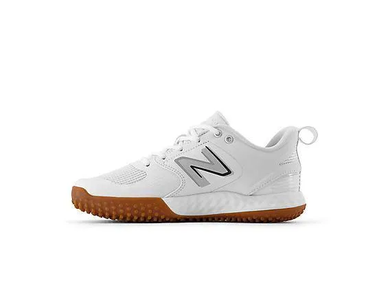 Day Long New Balance Women's VELO v3 Turf Softball Shoes - White - STVELOW3
