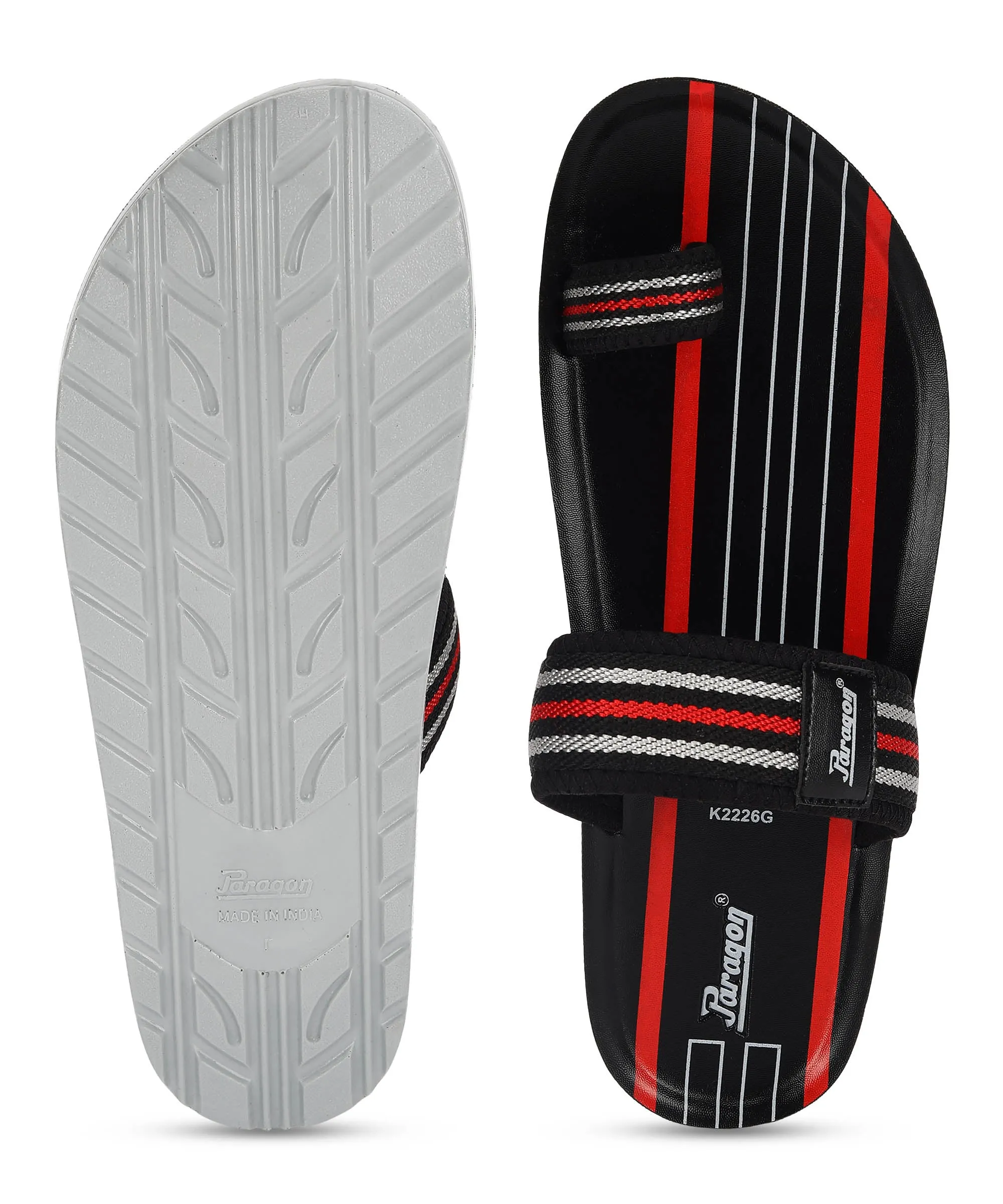 Paragon PUK2226G Men Stylish Lightweight Flipflops | Comfortable soles| Casual & Trendy Slippers | Indoor & Outdoor Premium Comfort