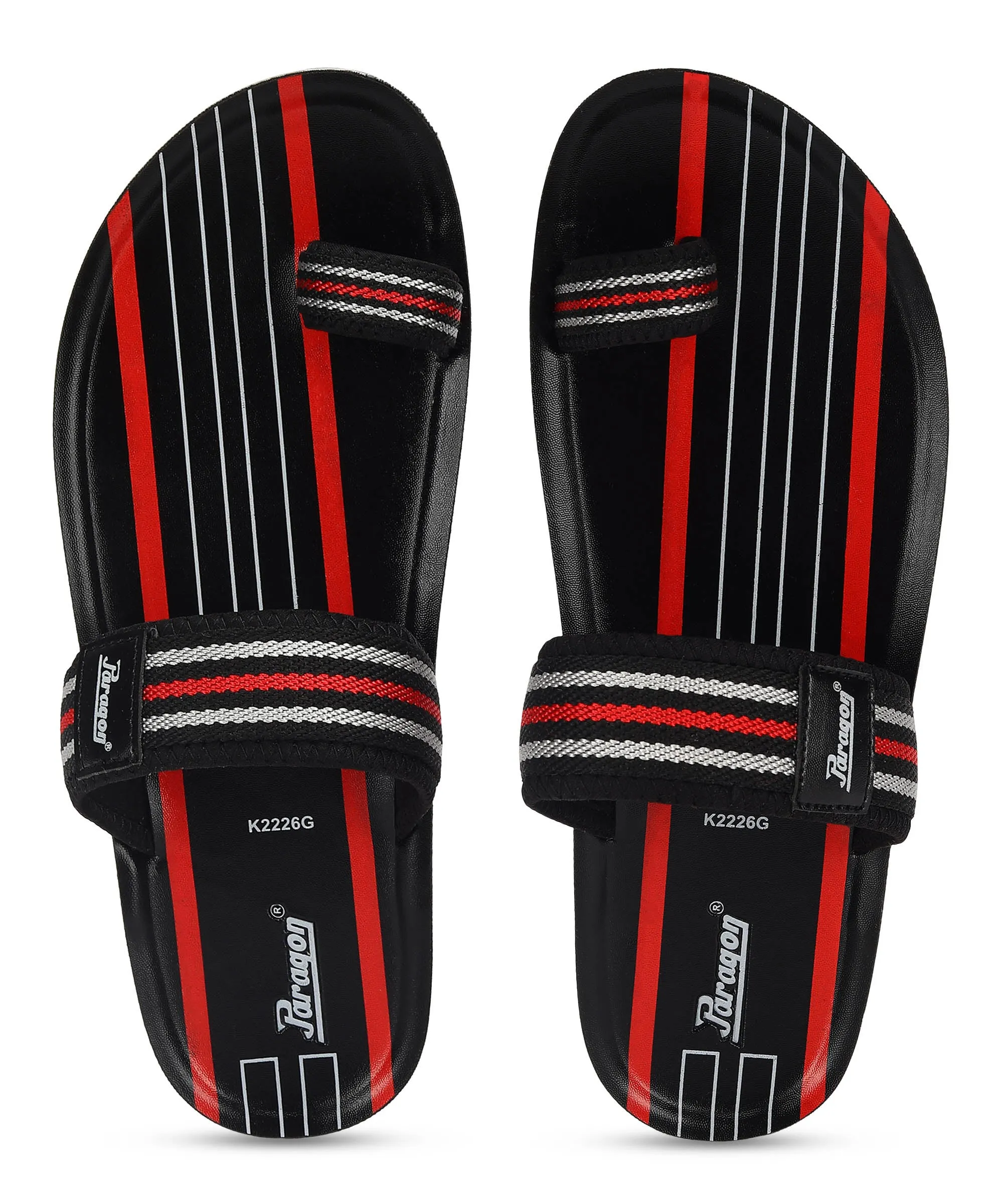 Summer Vibes Light Fit Paragon PUK2226G Men Stylish Lightweight Flipflops | Comfortable soles| Casual & Trendy Slippers | Indoor & Outdoor