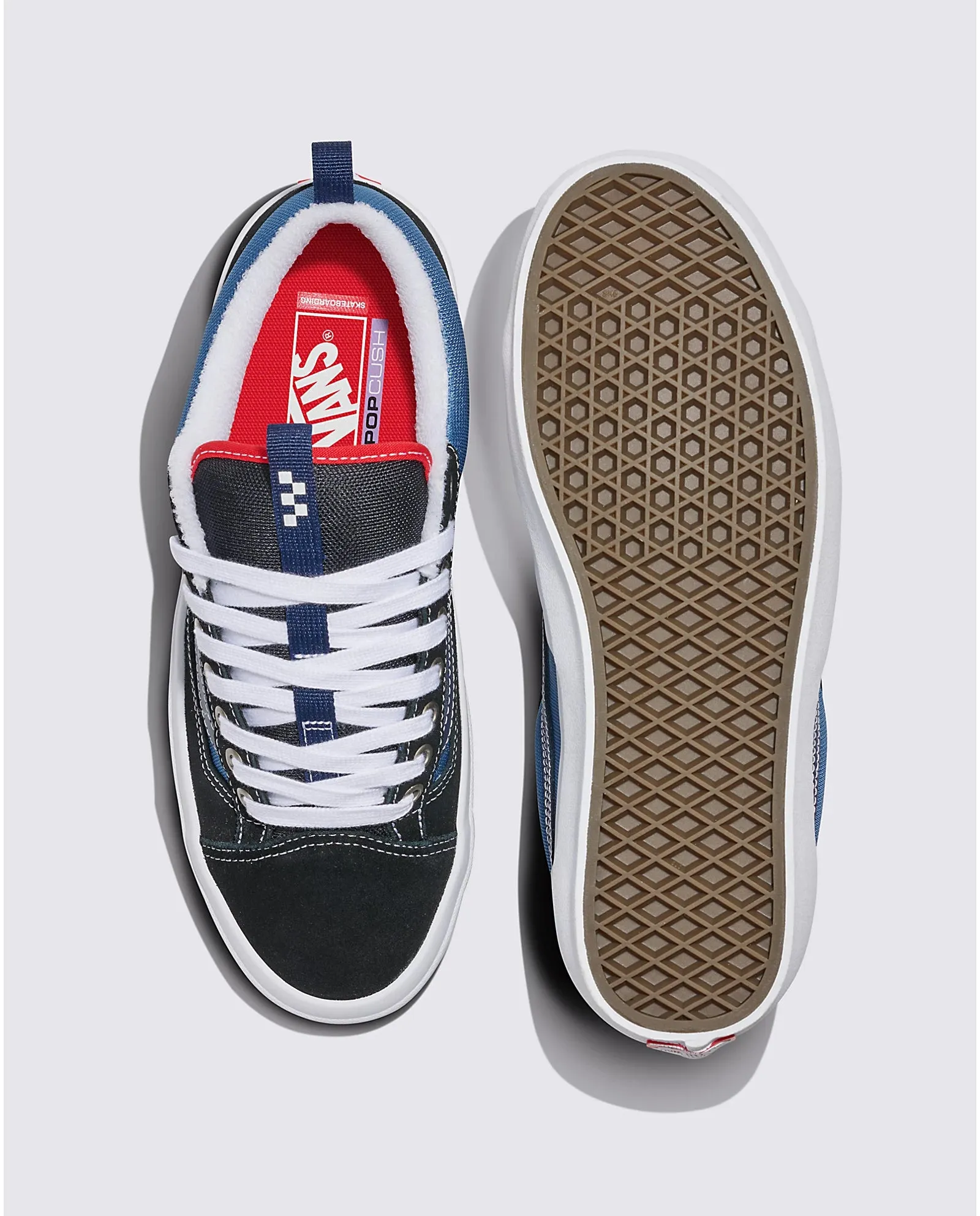 Vans Skate Old Skool 36  Black/STV Navy Fire Red