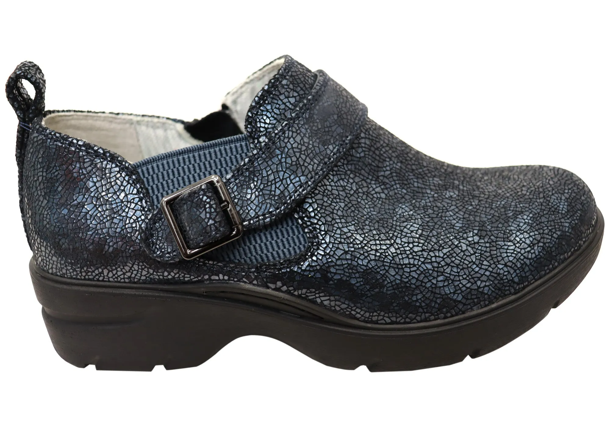 Soft Material Align Arya Womens Leather Wide Fit Comfortable Arch Support Shoes