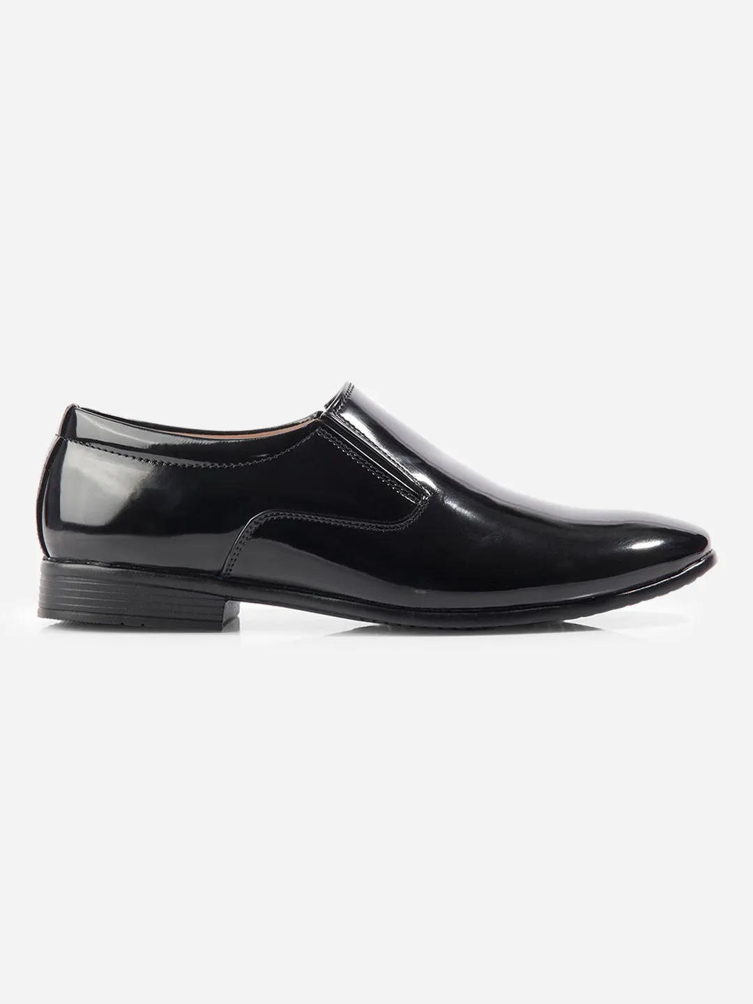 Executive Look Men's Black Regular Toe Slip On Formal (IX1080)
