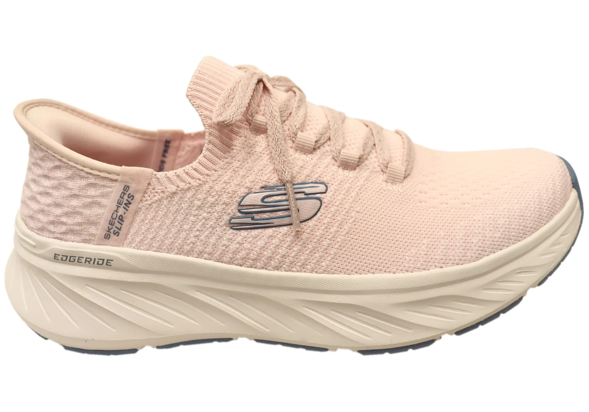 Travel Ease Skechers Womens Slip Ins Relaxed Fit Edgeride Comfortable Shoes