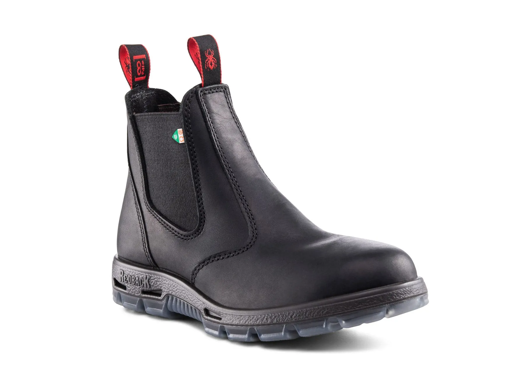 sports Foot Glow RedBack Bobcat Black CSA Work Boots - PSBBK