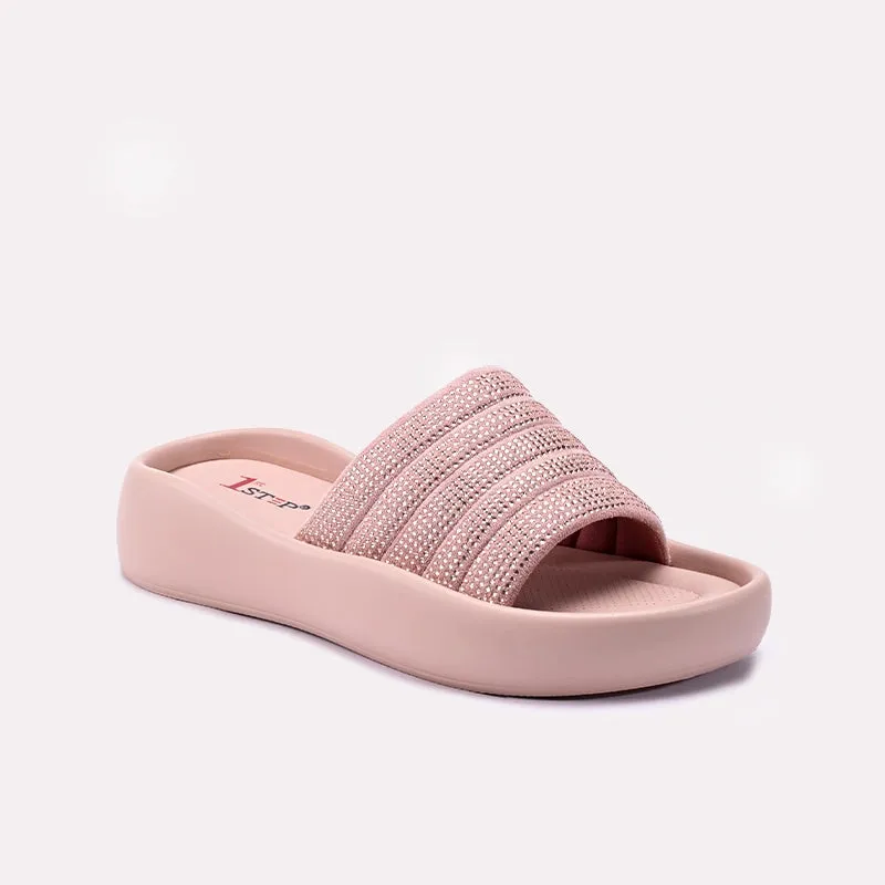 Urban Style Womens Pink Platform Slippers 0413360