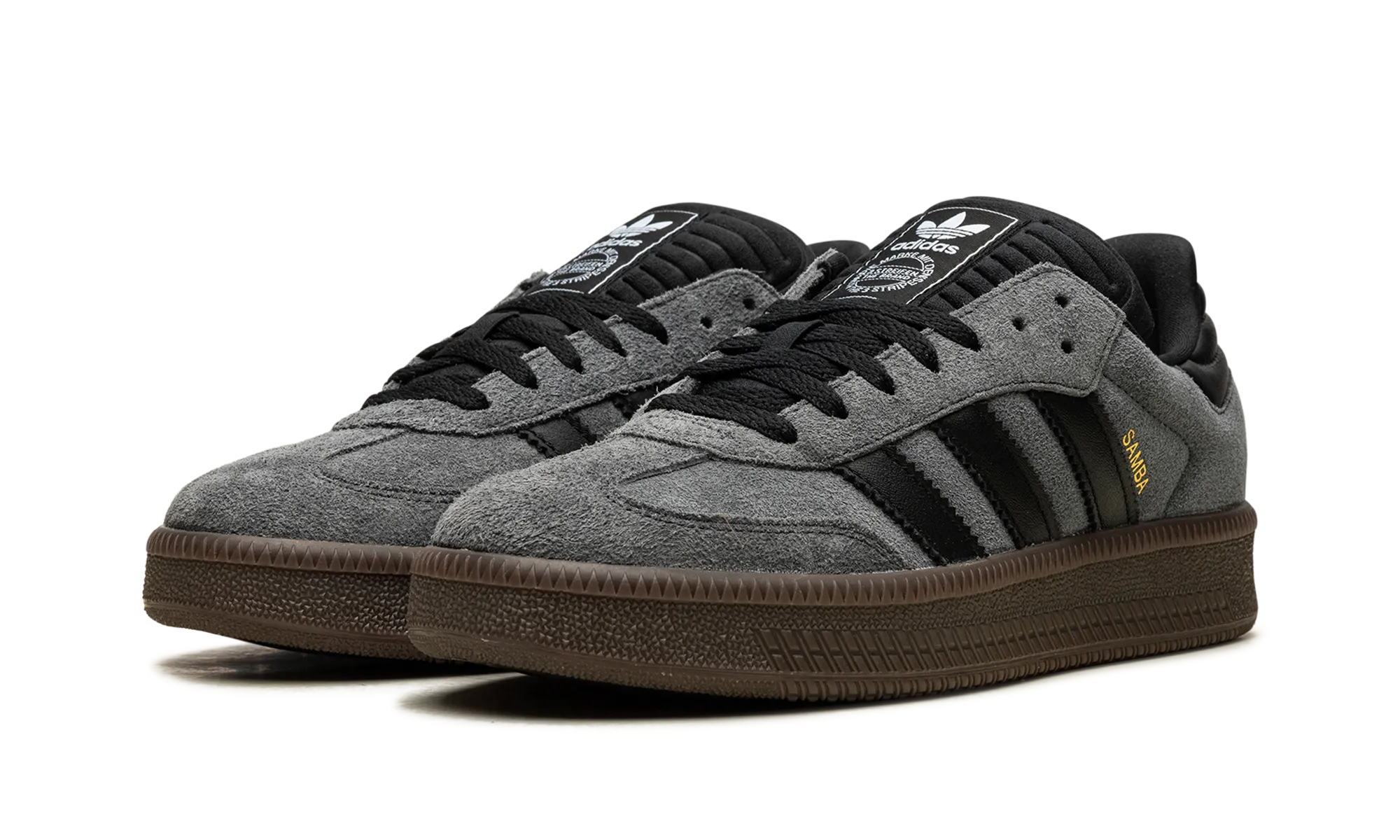 SAMBA XLG "Grey Suede" Buckle Fit Breathable Beach Walk